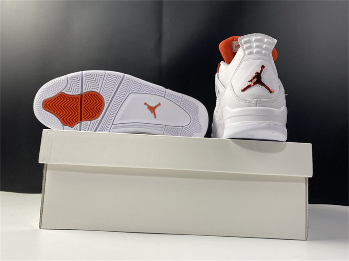 Jordan 4 Retro Metallic Orange CT8527-118