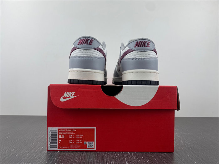 nike dunk low pale ivory redwood dd1503-122