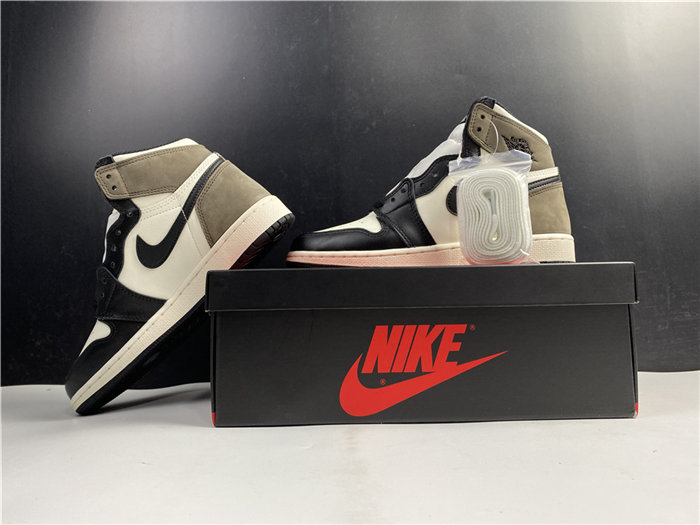 jordan1 retro dark mocha 555088-105