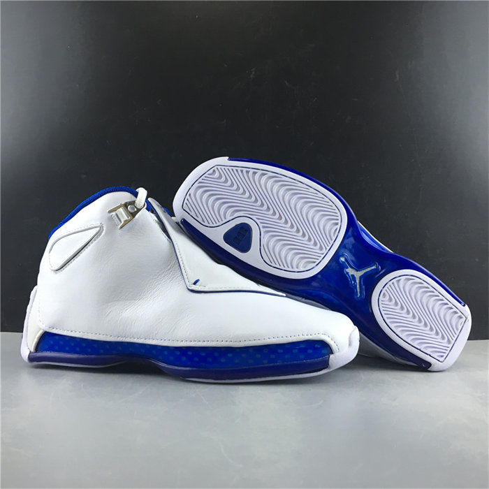 Jordan 18 Retro White Sport Royal AA2494-106