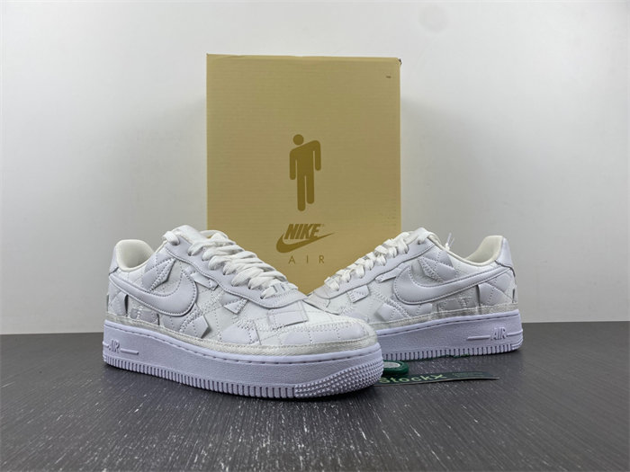 nike air force 1 low sp billie eilish triple white dz3674-100