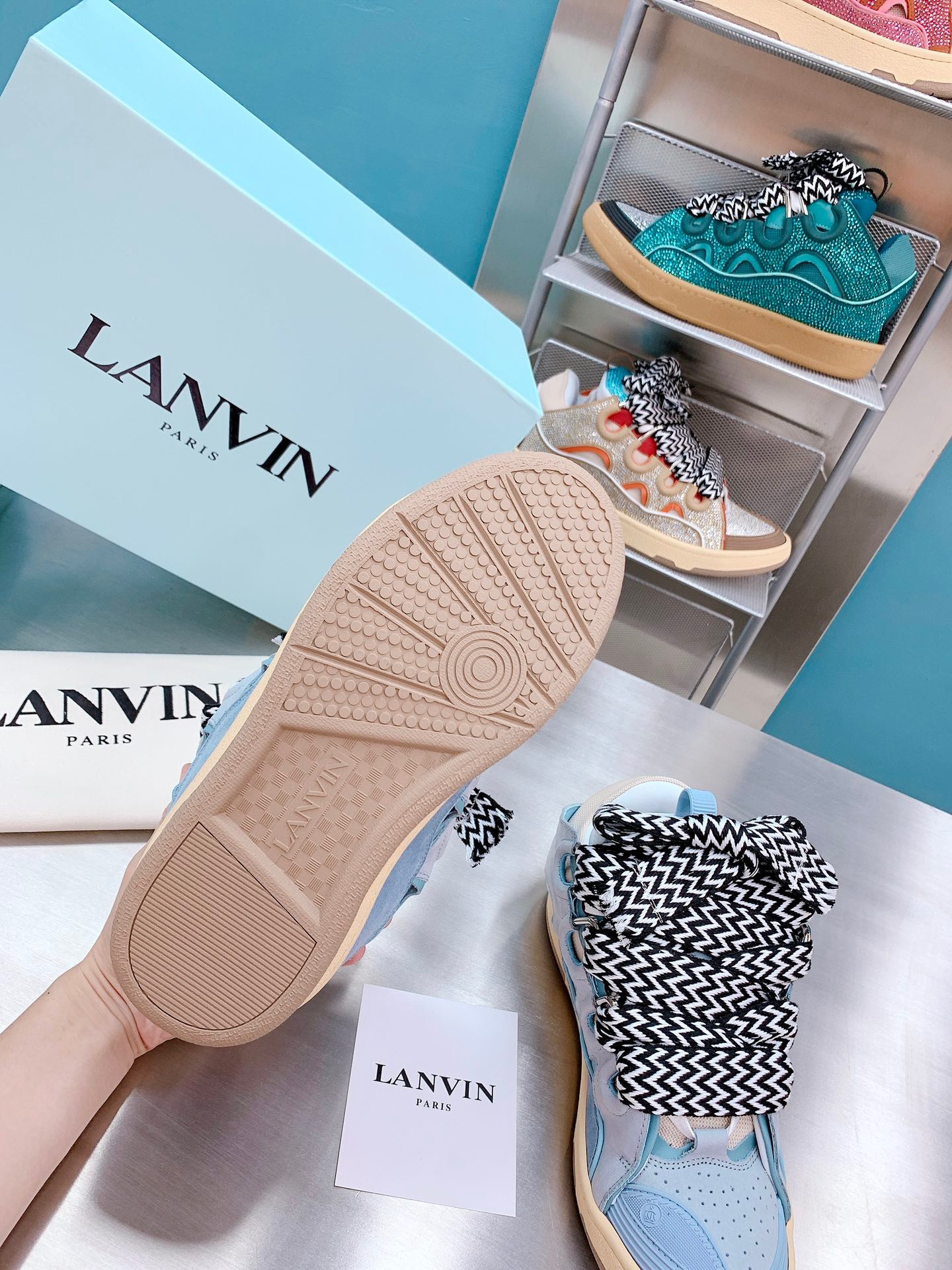 Lanvin Curb Sneaker 23