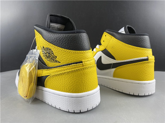 Jordan1 black yellow Cj9219-700