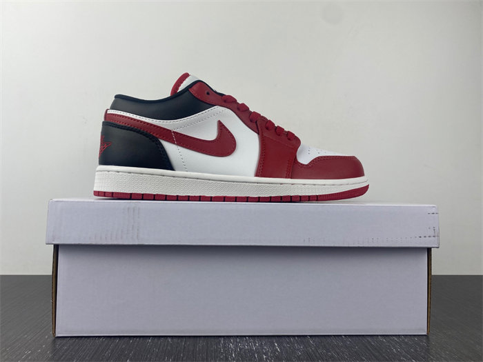 jordan 1 low reverse black toe dc0774-160