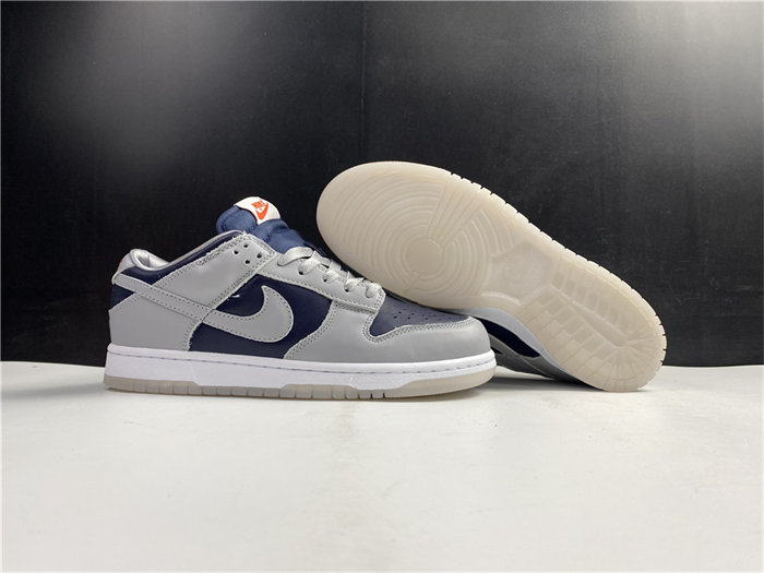 nike dunk low college navy grey dd1768-400