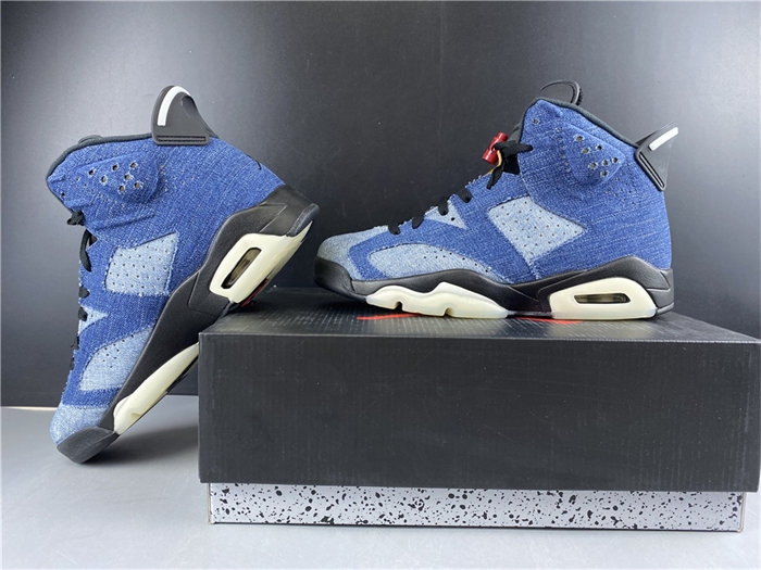 Jordan6 Washed Denim CT5350-401