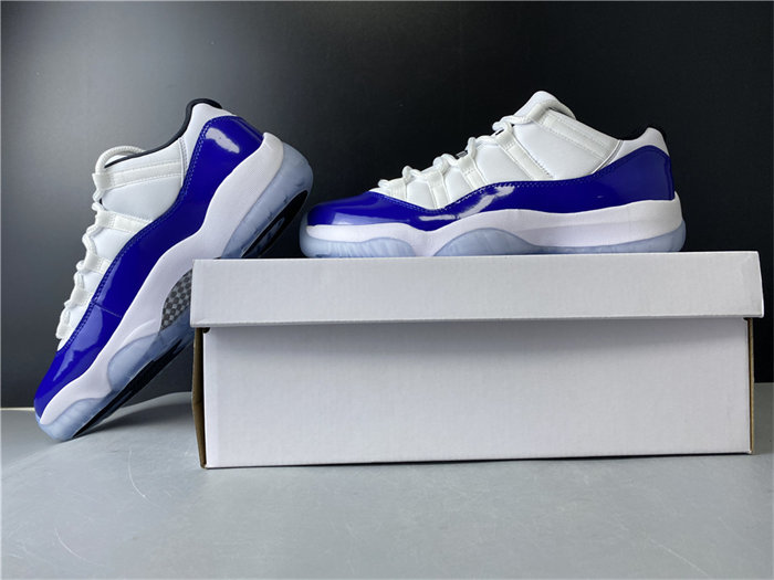 Jordan 11 Retro Low White Concord AH7860-100