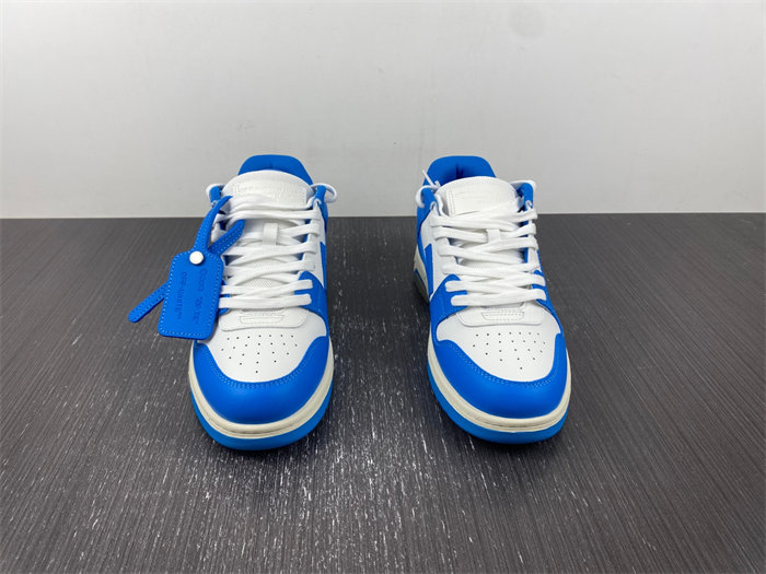 OFF-WHITE Out Of Office OOO Low Tops Blue White OWIA259F21LEA0010145
