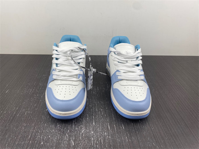 off-white ooo low out of office calf leather white light blue omia189f20lea0010140