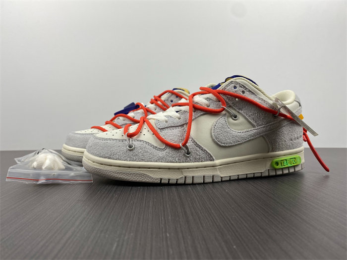 nike dunk low off-white lot 13 dj0950-110