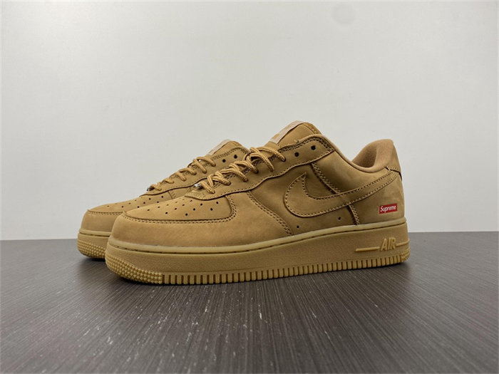 nike air force 1 low sp supreme wheat dn1555-200