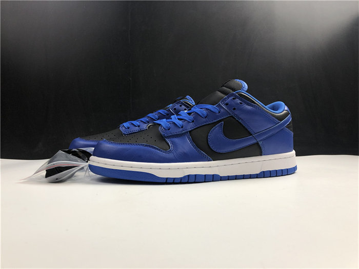 nike dunk low retro black hyper cobalt dd1391-001