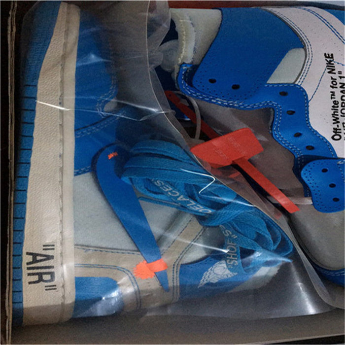 jordan1 retro off-white university blue aq0818-148