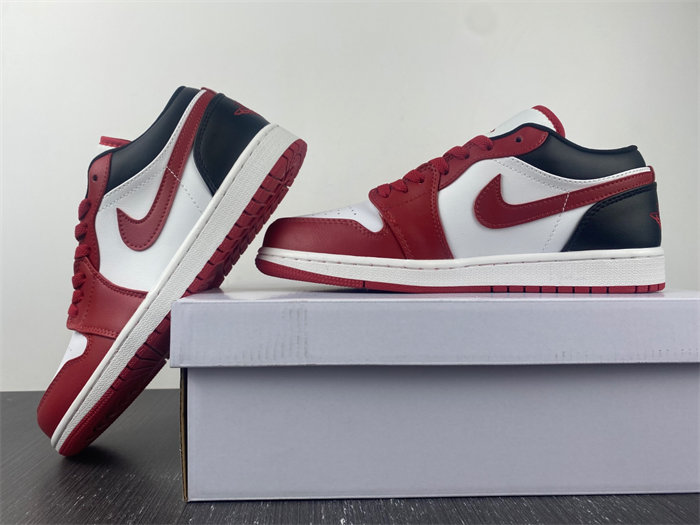 jordan 1 low reverse black toe dc0774-160