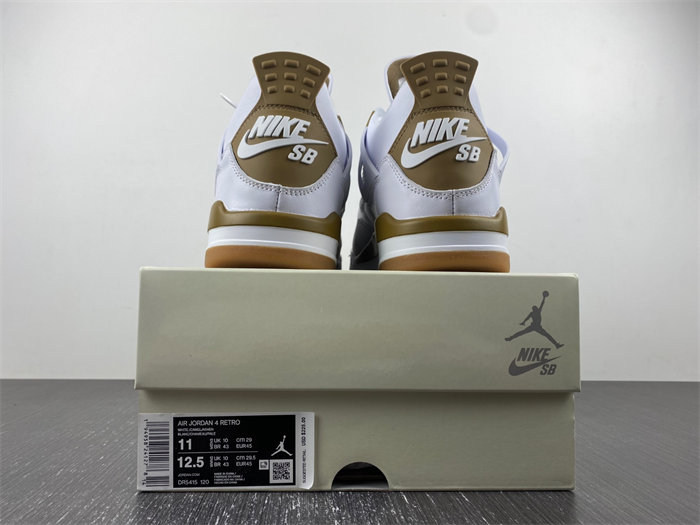 nike sb x air jordan 4 dr5415-120