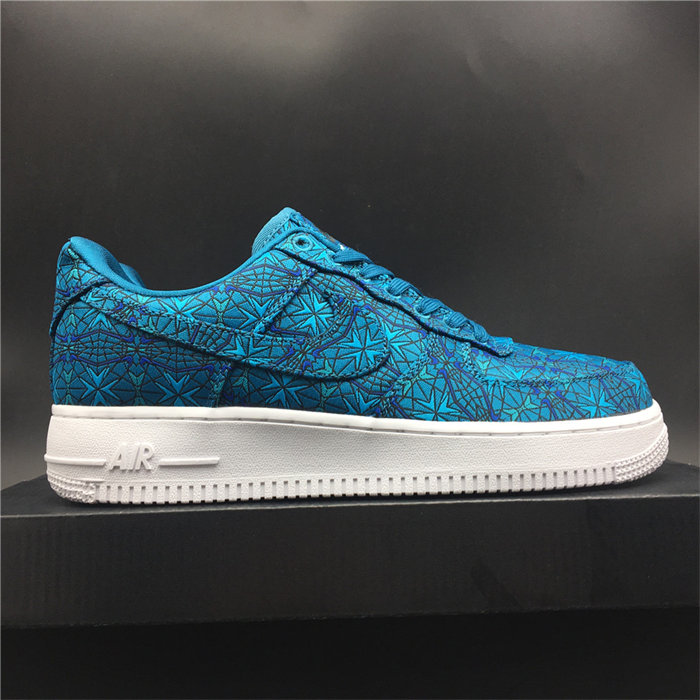 nike air force 1 low stained glass green abyss at4144-300