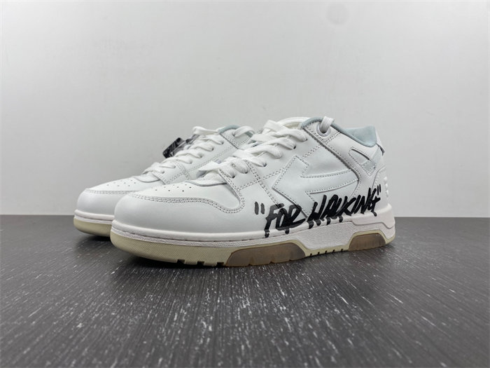 off-white out of office ooo low tops for walking white black omia189r21lea0020101