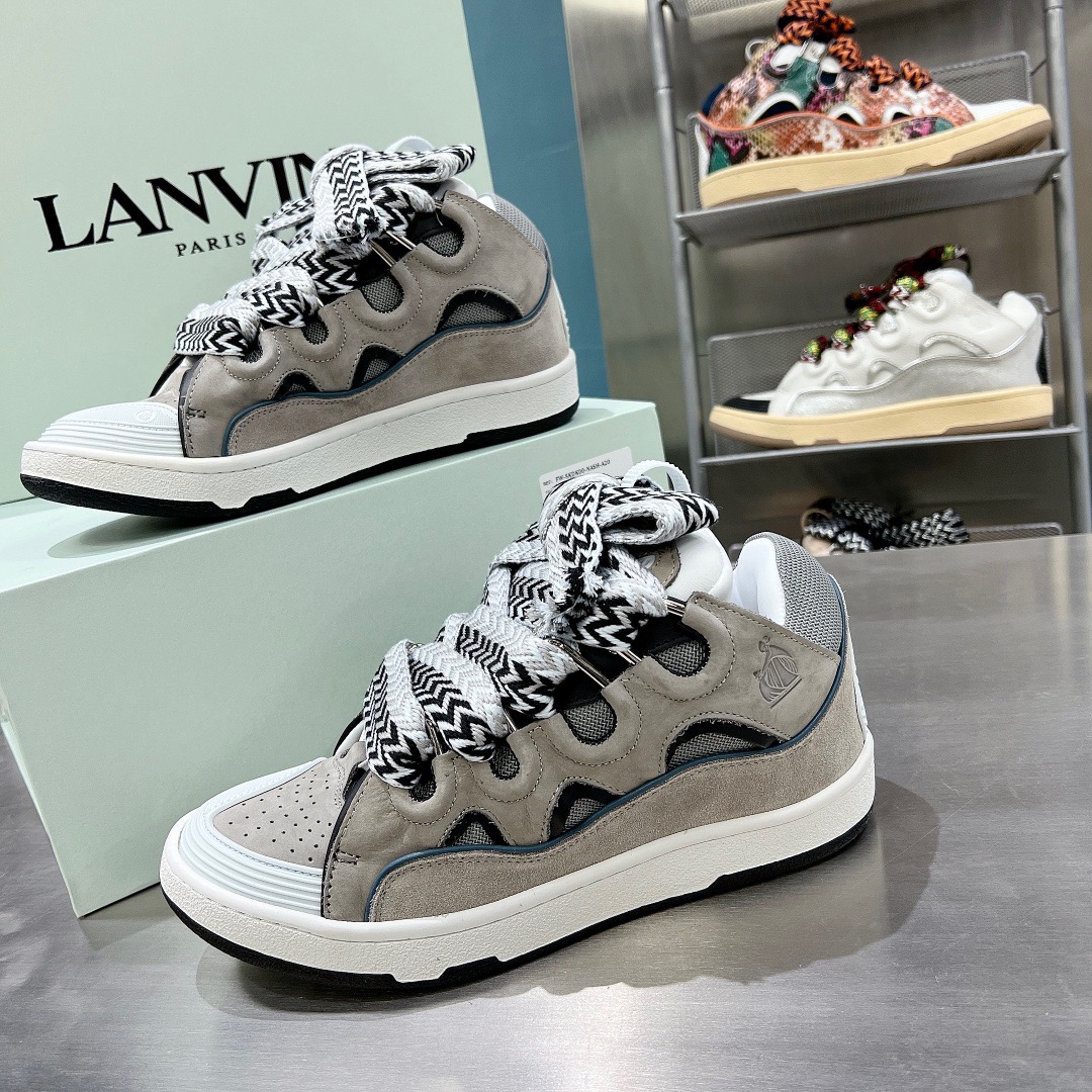 lanvin curb sneaker 22