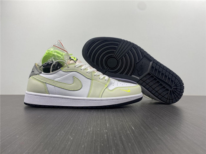 jordan1 white ghost green black dm7837-10r