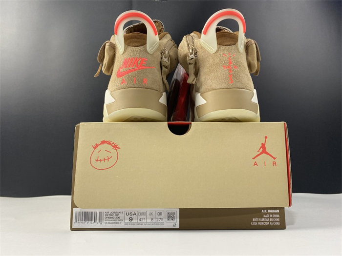 jordan6 travis scott british khaki dh0690-200