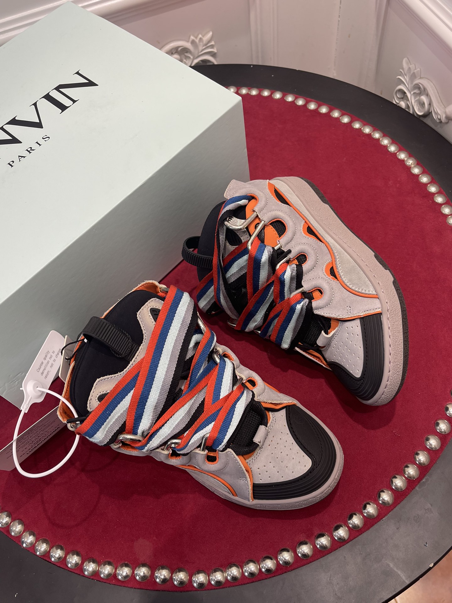 Lanvin Curb Sneaker.