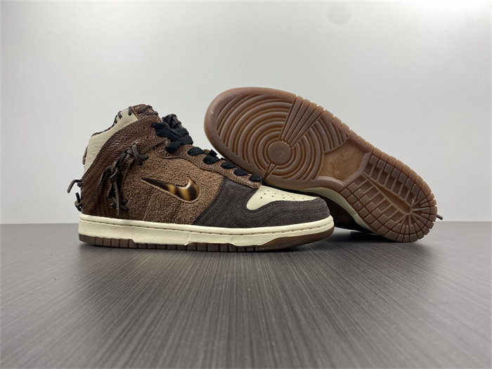 nike dunk high bodega legend fauna brown cz8125-200