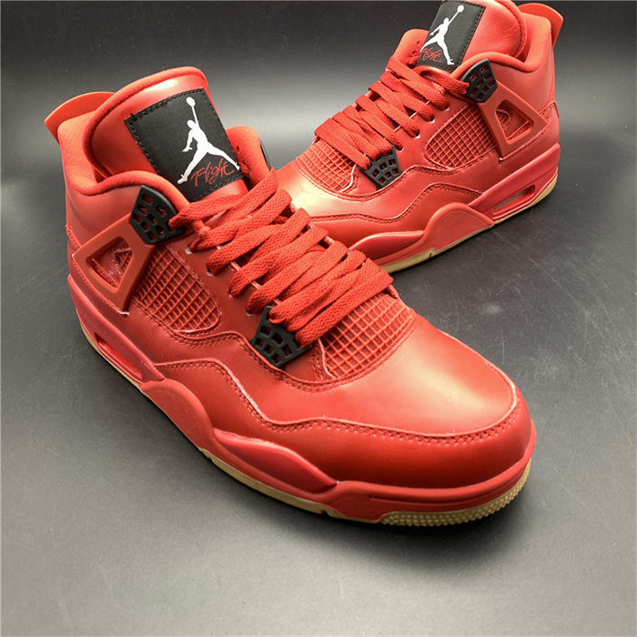 Jordan 4 Retro Fire Red Singles Day AV3914-600