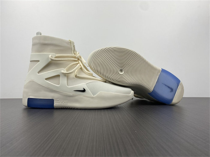 nike air fear of god 1 sail black ar4237-100