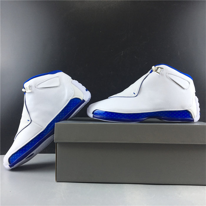 Jordan 18 Retro White Sport Royal AA2494-106