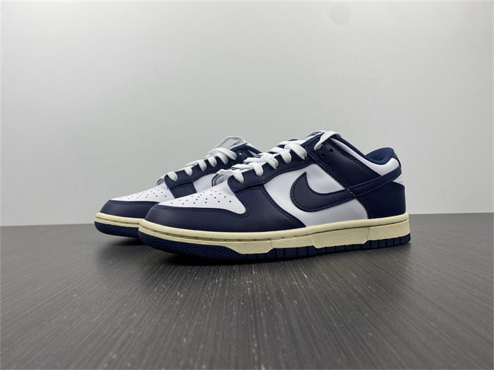 nike dunk low vintage navy dd1503-115