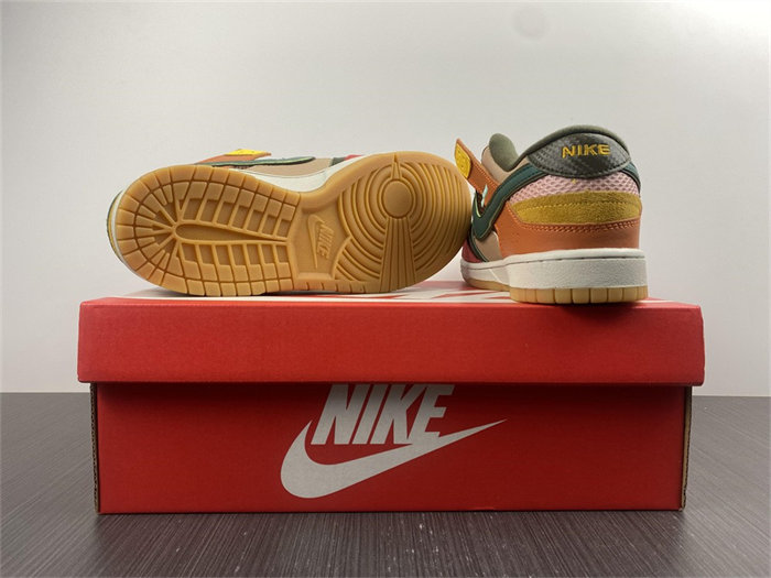 nike dunk low scrap archeo brown db0500-200