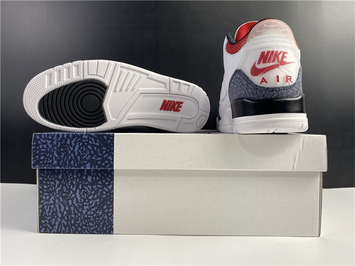 Jordan3 SE Fire Red Denim CZ6431-100