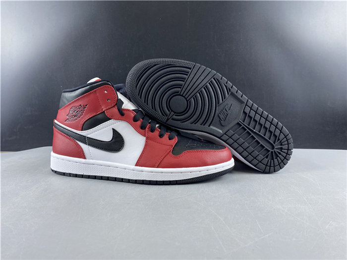 jordan1 mid chicago toe 554724-069