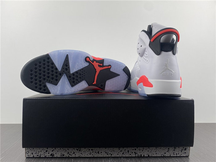 jordan 6 retro infrared white 384664-123