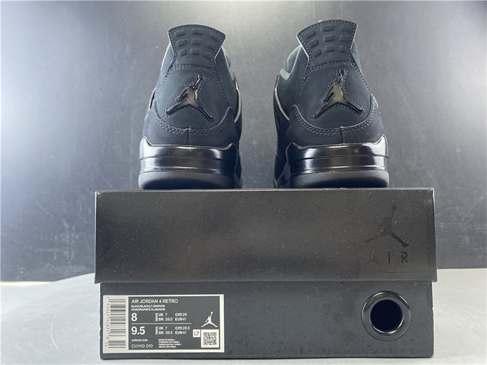 jordan 4 retro black cat cu1110-010