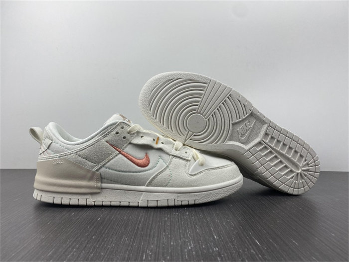 nike dunk low disrupt 2 pale ivory dh4402-100