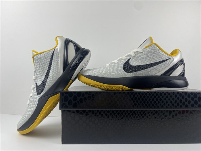 Nike Zoom Kobe 6 White Del Sol 436311-101