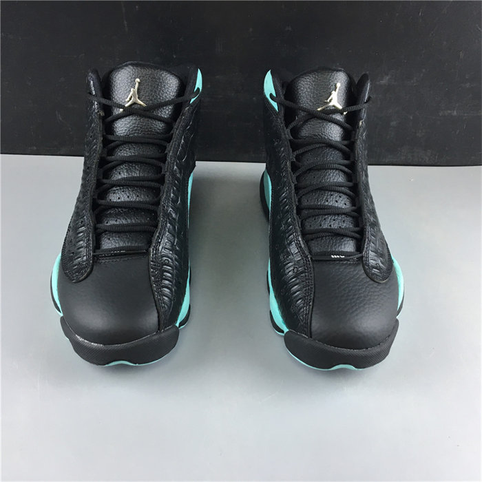 Jordan 13 Retro Black Island Green 414571-030