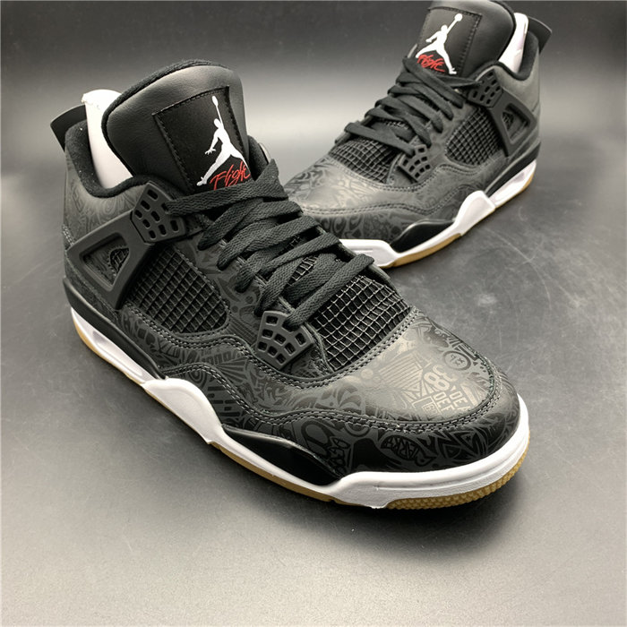 jordan 4 retro laser black gum ci1184-001