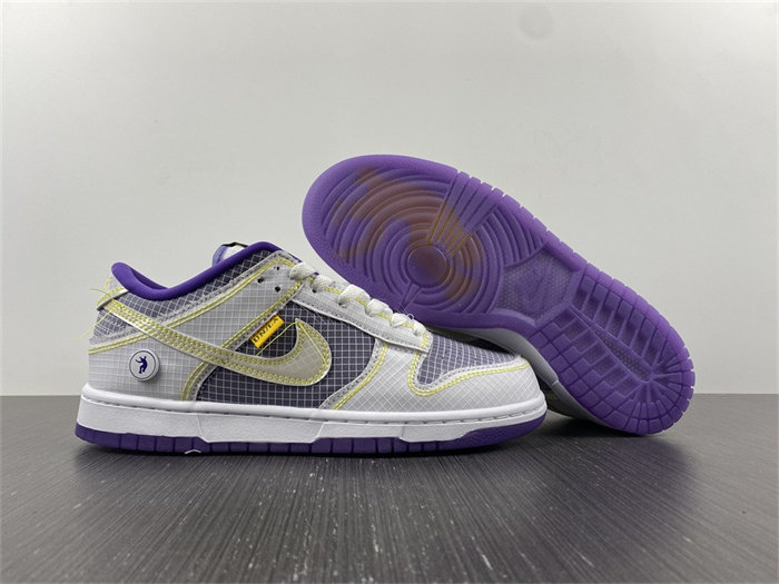 nike dunk low union passport pack court purple dj9649-500