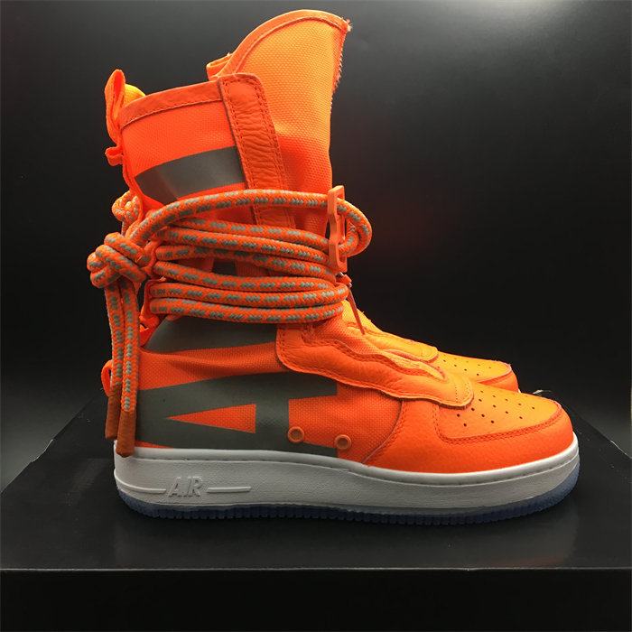 Nike SF Air Force 1 High Total Orange AA1128-800