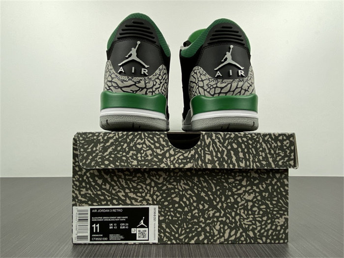 Jordan3 Pine Green CT8532-030