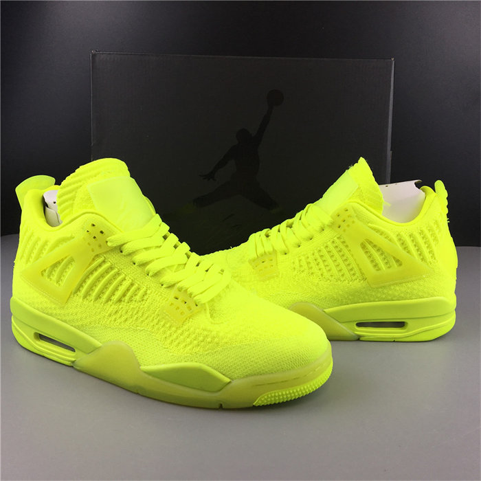 jordan 4 retro flyknit volt aq3559-700