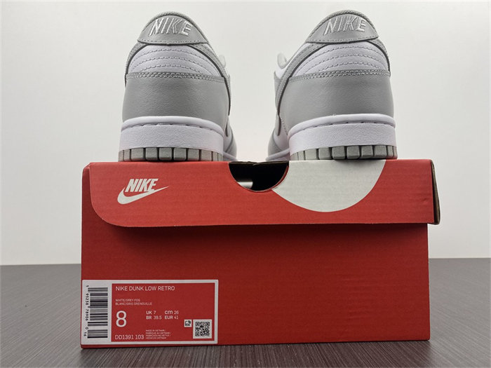 nike dunk low grey fog dd1391-103