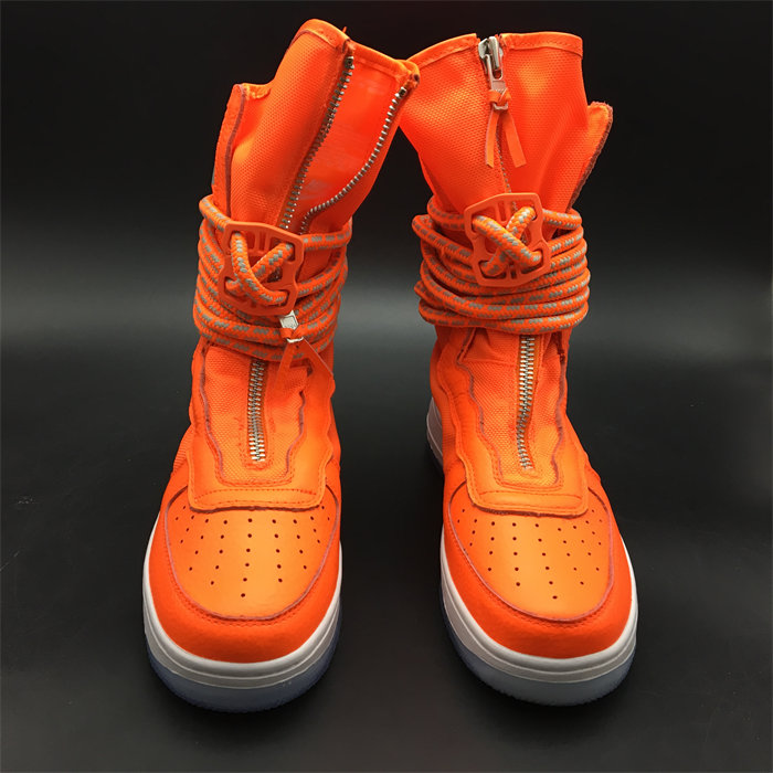 nike sf air force 1 high total orange aa1128-800