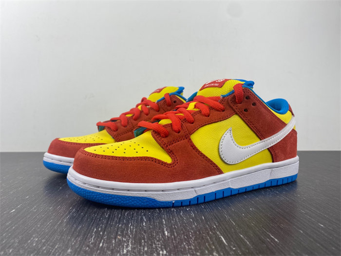 nike sb dunk low pro bart simpson bq6817-602