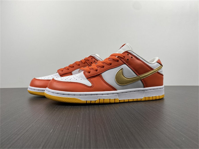 nike dunk low university gold dq4690-800