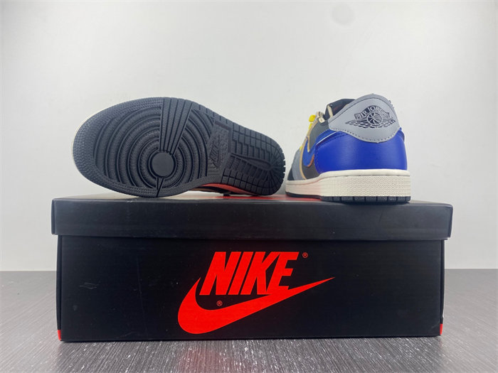 jordan 1 low og ex blue smoke grey dv0980-006