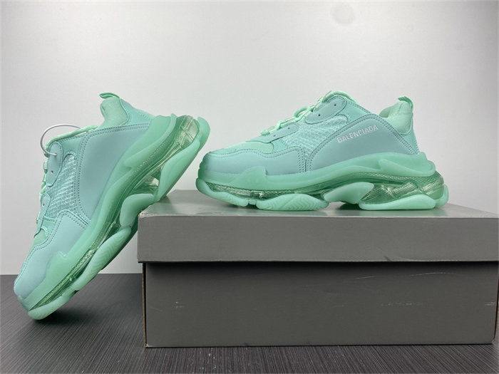 blcg triple s clear sole green 541624 w2ga1 4500