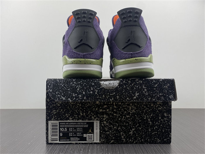 jordan 4 wmns canyon purple aq9129-500